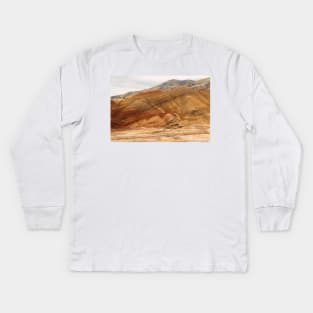 The Painted Hills Of Oregon - 2 © Kids Long Sleeve T-Shirt